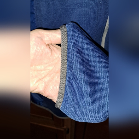 Men's Under Armour Cold Gear Storm Hoodie Jacket Logo Loose Fit Zip Front LG - Picture 5 of 9